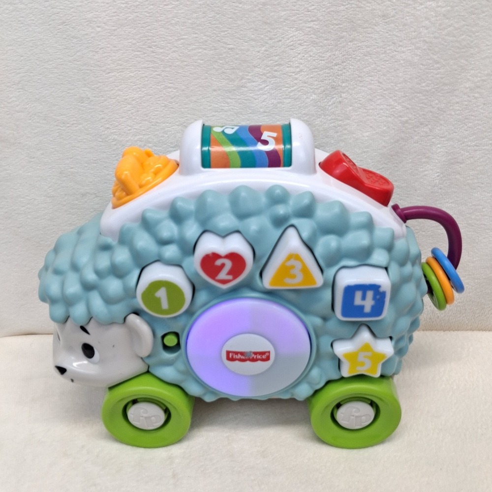 Fisher Price Linkimals Happy Shapes Hedgehog Tested Working Learning Toy
